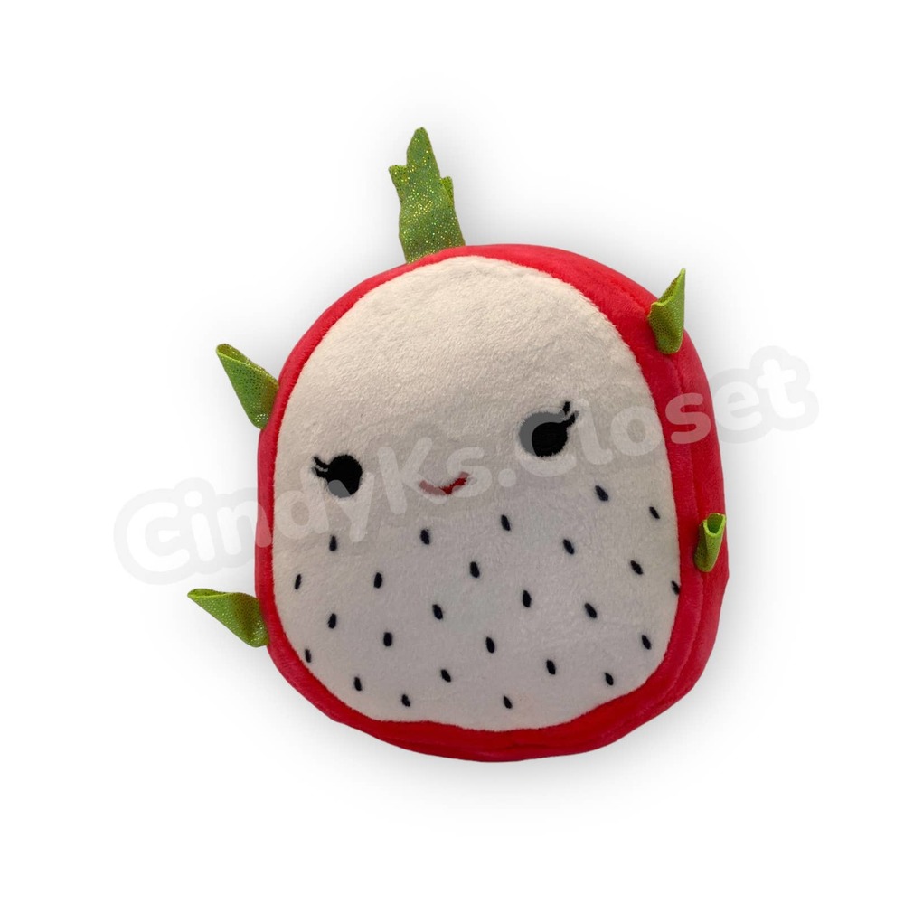 NEW Squishmallows Official Kellytoy Plush 5 inch Delita Dragon Fruit